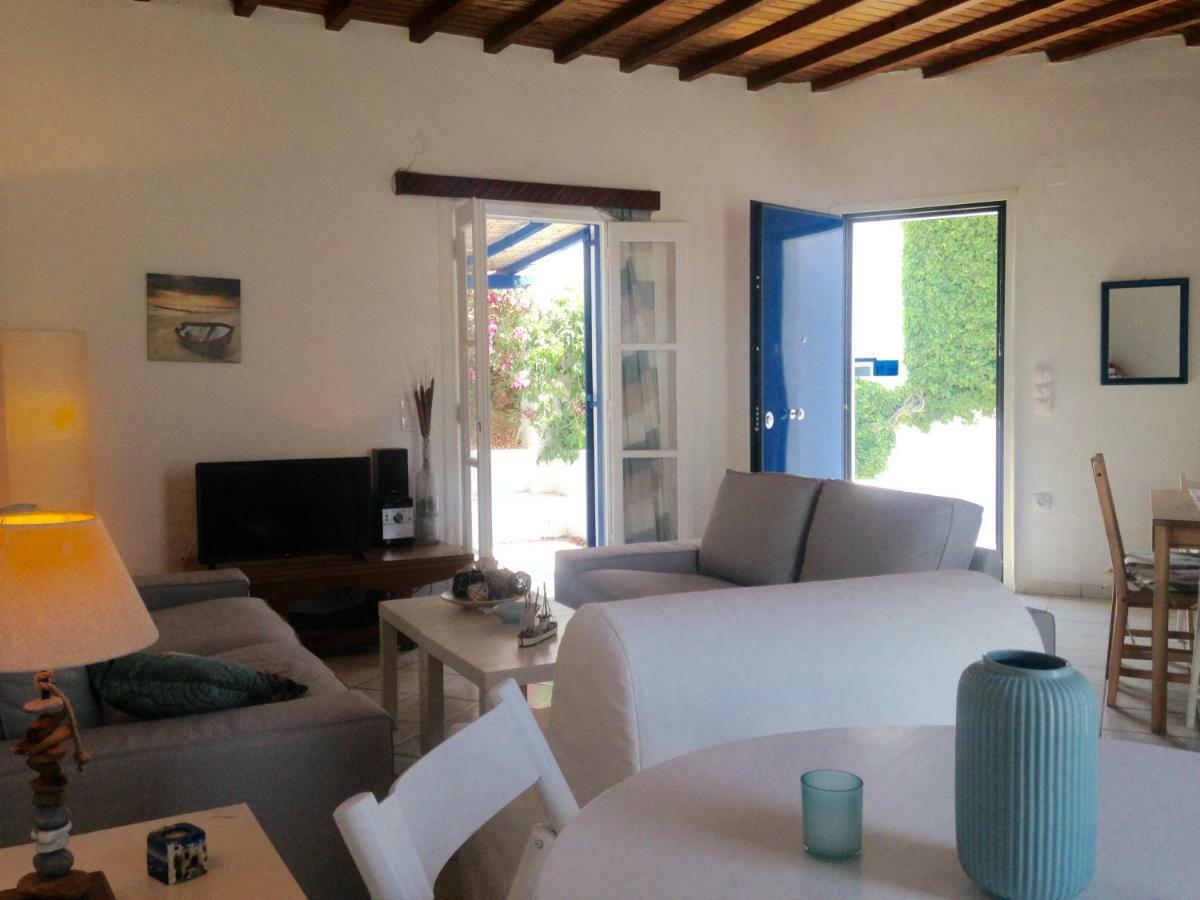 Magical Ornos! Beach House!Beach 1' Walk-Mykonos Town 2Km エクステリア 写真