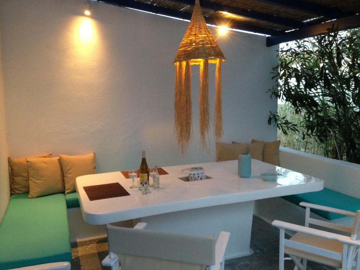 Magical Ornos! Beach House!Beach 1' Walk-Mykonos Town 2Km エクステリア 写真